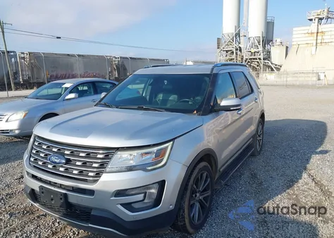 2017 Ford Explorer Limited z USA, uszkodzony, nr VIN 1FM5K8FH6HGC87550